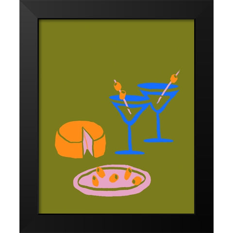 Before the Meal II Black Modern Wood Framed Art Print by Sizemore, Natalie