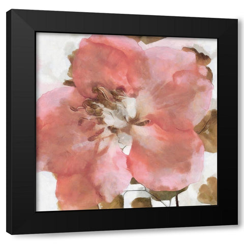 Delicateness I Black Modern Wood Framed Art Print by Saunders, Alonzo