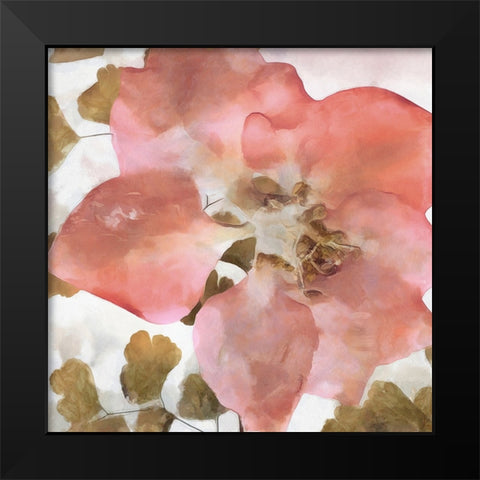 Delicateness II Black Modern Wood Framed Art Print by Saunders, Alonzo