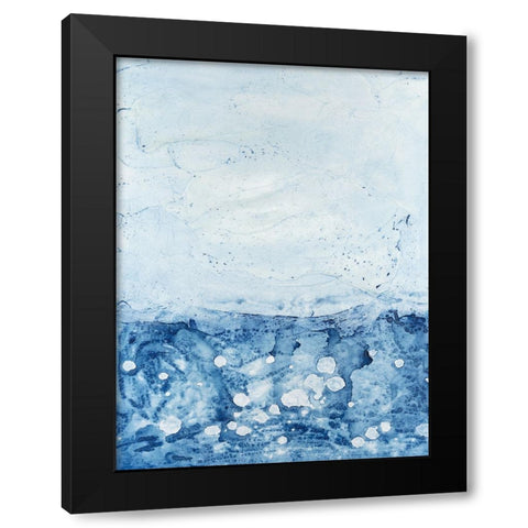 Stonewashed I Black Modern Wood Framed Art Print by Willett, Michael