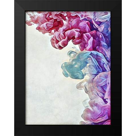 Cotton Candy Clouded Water I Black Modern Wood Framed Art Print by Aldridge, Ashley