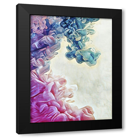 Cotton Candy Clouded Water II Black Modern Wood Framed Art Print with Double Matting by Aldridge, Ashley