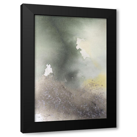 Sorus II Black Modern Wood Framed Art Print with Double Matting by Lam, Vanna