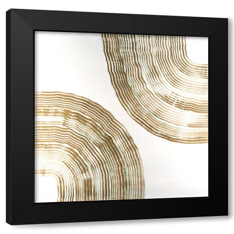 Sisal I Black Modern Wood Framed Art Print by Lam, Vanna