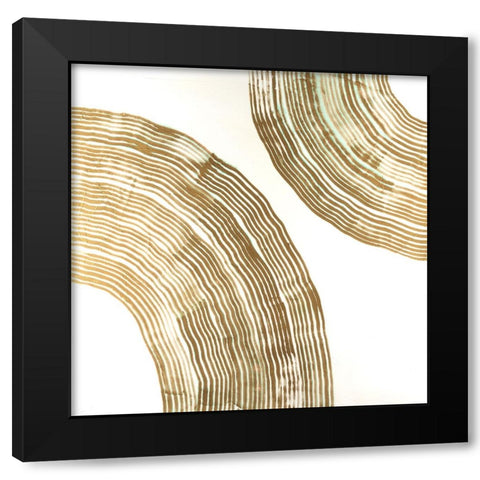 Sisal II Black Modern Wood Framed Art Print by Lam, Vanna