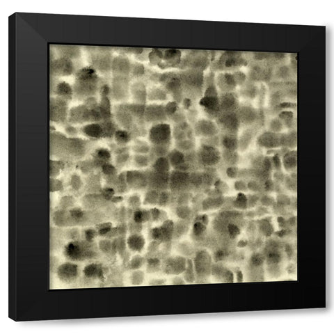 Leopard Fade III Black Modern Wood Framed Art Print by Caroline, Emma