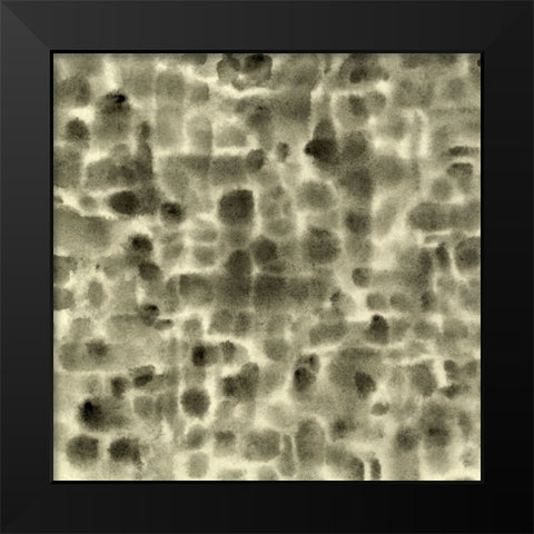 Leopard Fade III Black Modern Wood Framed Art Print by Caroline, Emma