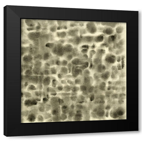 Leopard Fade IV Black Modern Wood Framed Art Print by Caroline, Emma