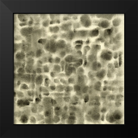 Leopard Fade IV Black Modern Wood Framed Art Print by Caroline, Emma