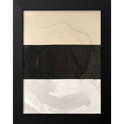 Triennial II Black Modern Wood Framed Art Print by Lam, Vanna