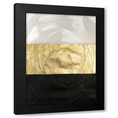 Triennial III Black Modern Wood Framed Art Print with Double Matting by Lam, Vanna