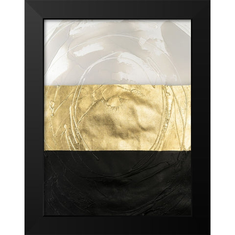 Triennial III Black Modern Wood Framed Art Print by Lam, Vanna