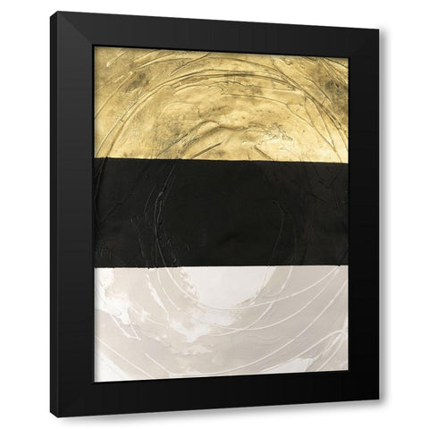 Triennial IV Black Modern Wood Framed Art Print by Lam, Vanna