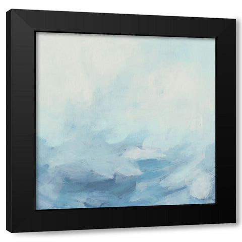 Sea Shadows I Black Modern Wood Framed Art Print with Double Matting by Vess, June Erica