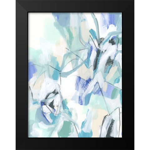 Crystal Edifice I Black Modern Wood Framed Art Print by Vess, June Erica