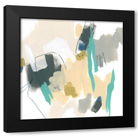 Strike Reflection I Black Modern Wood Framed Art Print with Double Matting by Vess, June Erica