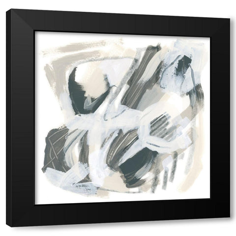 Neutral Capacity III Black Modern Wood Framed Art Print with Double Matting by Vess, June Erica
