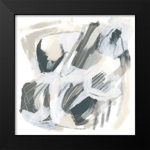 Neutral Capacity III Black Modern Wood Framed Art Print by Vess, June Erica