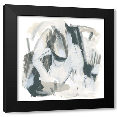 Neutral Capacity IV Black Modern Wood Framed Art Print with Double Matting by Vess, June Erica