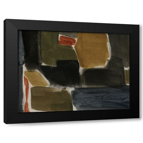 Of the Earth II Black Modern Wood Framed Art Print with Double Matting by Barnes, Victoria