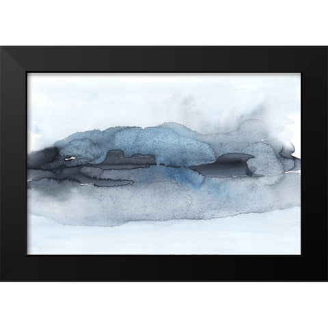 The Calm Before a Storm Black Modern Wood Framed Art Print by Haase, Andrea