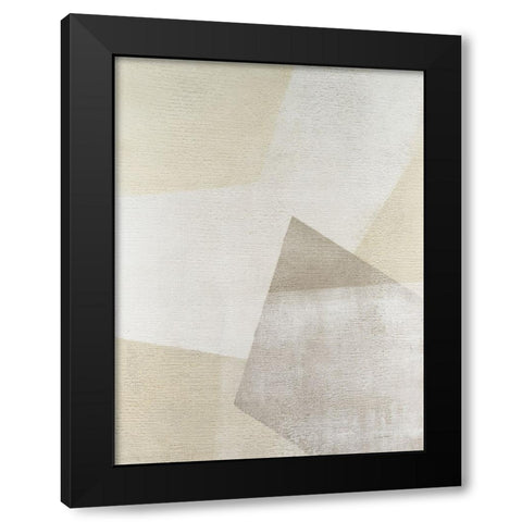 Textured Chiffon I Black Modern Wood Framed Art Print by Lam, Vanna