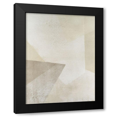 Textured Chiffon II Black Modern Wood Framed Art Print by Lam, Vanna