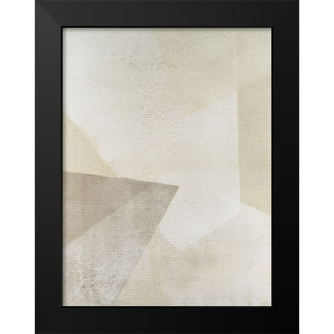 Textured Chiffon II Black Modern Wood Framed Art Print by Lam, Vanna