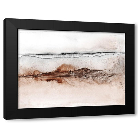 Summer Sunrise Black Modern Wood Framed Art Print by Haase, Andrea