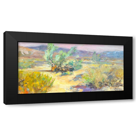 Desert Garden Black Modern Wood Framed Art Print with Double Matting by Stevens, Allayn