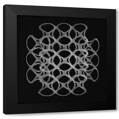 Six Pack Holders  II Black Modern Wood Framed Art Print by Rosenthal, Berry