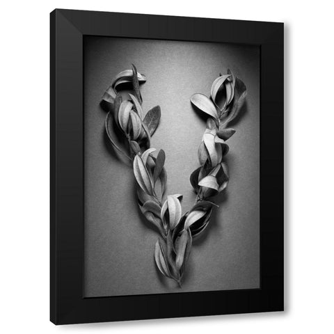 Victory Black Modern Wood Framed Art Print by Rosenthal, Berry