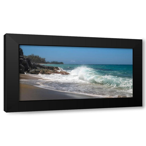 Break Over I Black Modern Wood Framed Art Print by Head, Danny