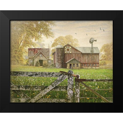 Time Honored I Black Modern Wood Framed Art Print by Hunziker, Steve