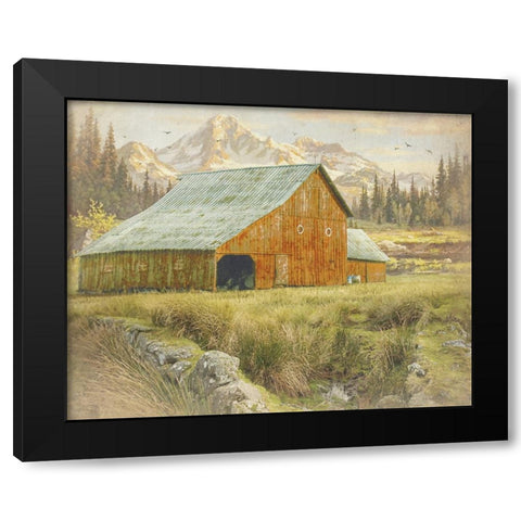 Time Honored III Black Modern Wood Framed Art Print by Hunziker, Steve