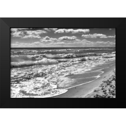 Hollywood Beach Florida  II Black Modern Wood Framed Art Print by Kearney, Franklin