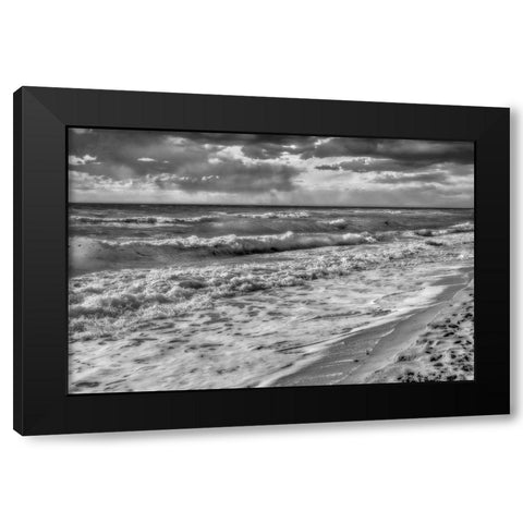 Hollywood Beach Florida  III Black Modern Wood Framed Art Print with Double Matting by Kearney, Franklin