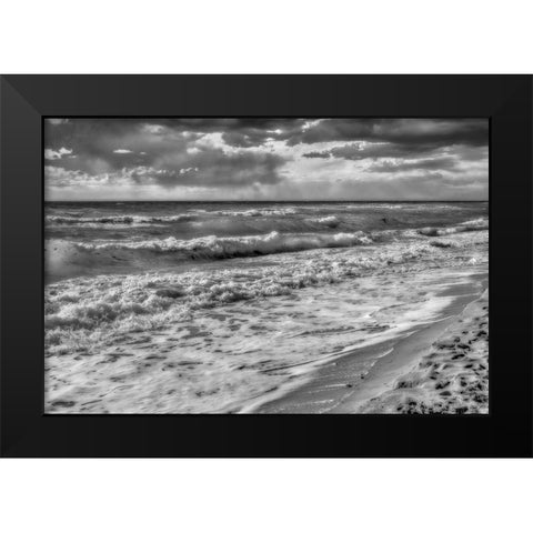 Hollywood Beach Florida  III Black Modern Wood Framed Art Print by Kearney, Franklin