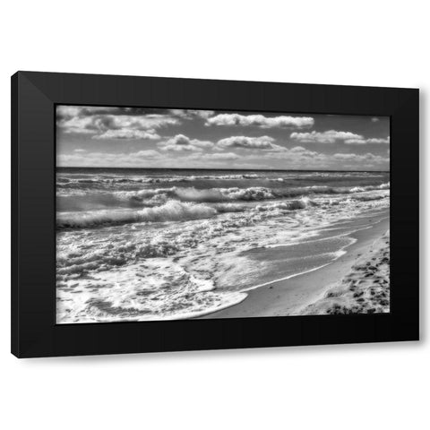 Hollywood Beach Florida  IV Black Modern Wood Framed Art Print with Double Matting by Kearney, Franklin
