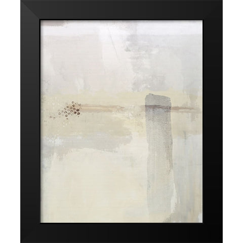 Tip Tone I Black Modern Wood Framed Art Print by Smith, Karen