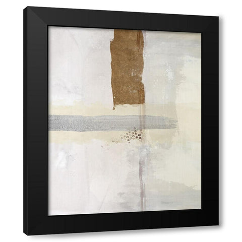 Tip Tone II Black Modern Wood Framed Art Print with Double Matting by Smith, Karen