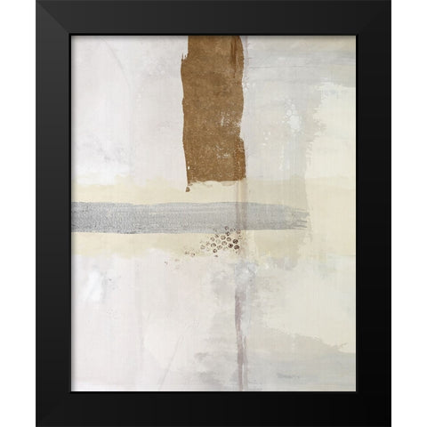 Tip Tone II Black Modern Wood Framed Art Print by Smith, Karen