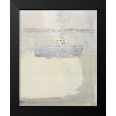 Tip Tone III Black Modern Wood Framed Art Print by Smith, Karen