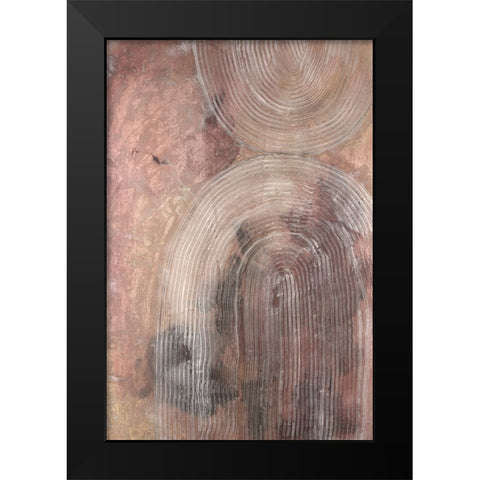 Century Hues I Black Modern Wood Framed Art Print by Lam, Vanna