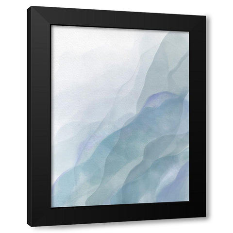 A Misty Morning I Black Modern Wood Framed Art Print by Surma And Guillen