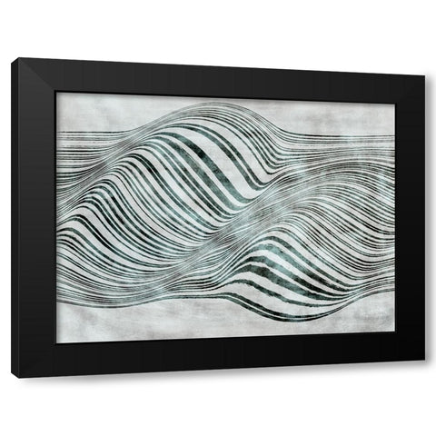 Forme de la mer Black Modern Wood Framed Art Print by Surma And Guillen