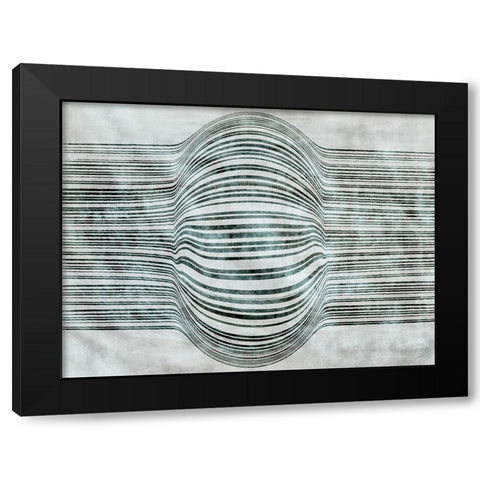 Forme voluptueuse Black Modern Wood Framed Art Print with Double Matting by Surma And Guillen