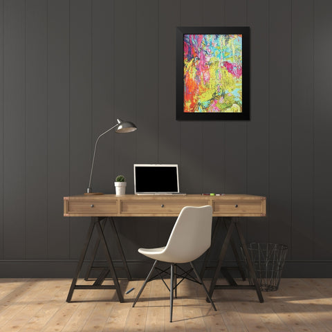 Blessed Be  II Black Modern Wood Framed Art Print by Fagan, Dorothy