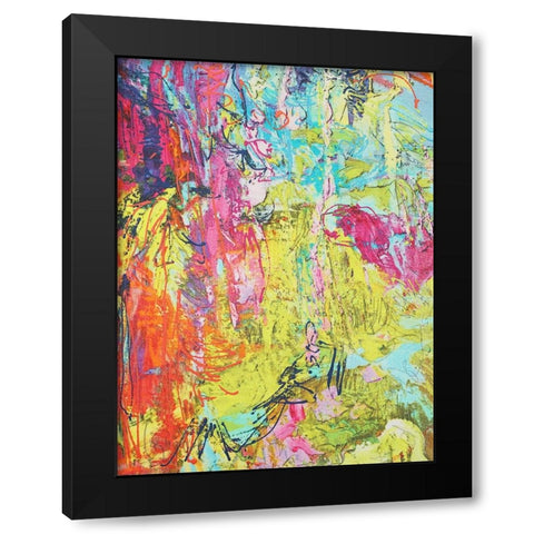 Blessed Be  II Black Modern Wood Framed Art Print with Double Matting by Fagan, Dorothy