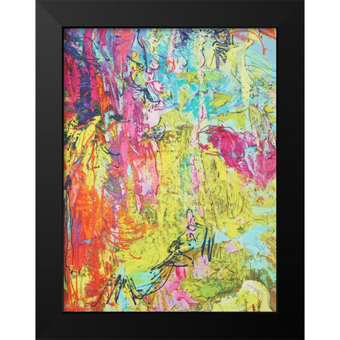 Blessed Be  II Black Modern Wood Framed Art Print by Fagan, Dorothy